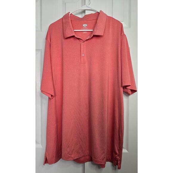 Berkley Jensen Men's Coral Polo Shirt- Size XXXL - Picture 1 of 3